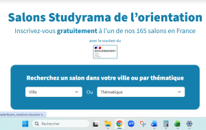 Salons d'orientation Studyrama sur toute la France